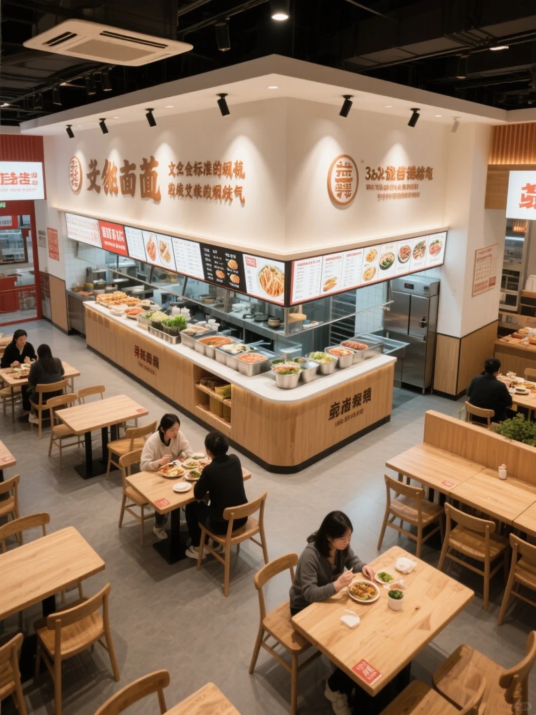 快餐店装修案例